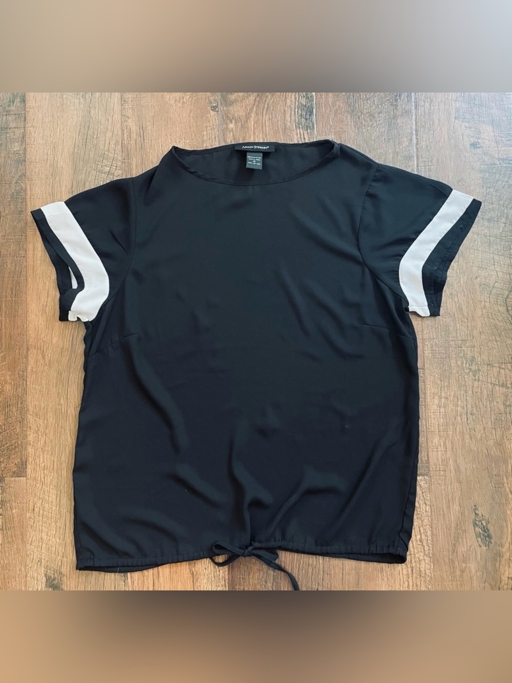 ASHLEY STEWART short sleeve top, size 12
